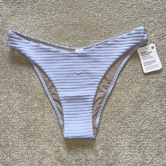 lululemon smocked mid rise skimpy swim bottoms - Picture 1 of 6